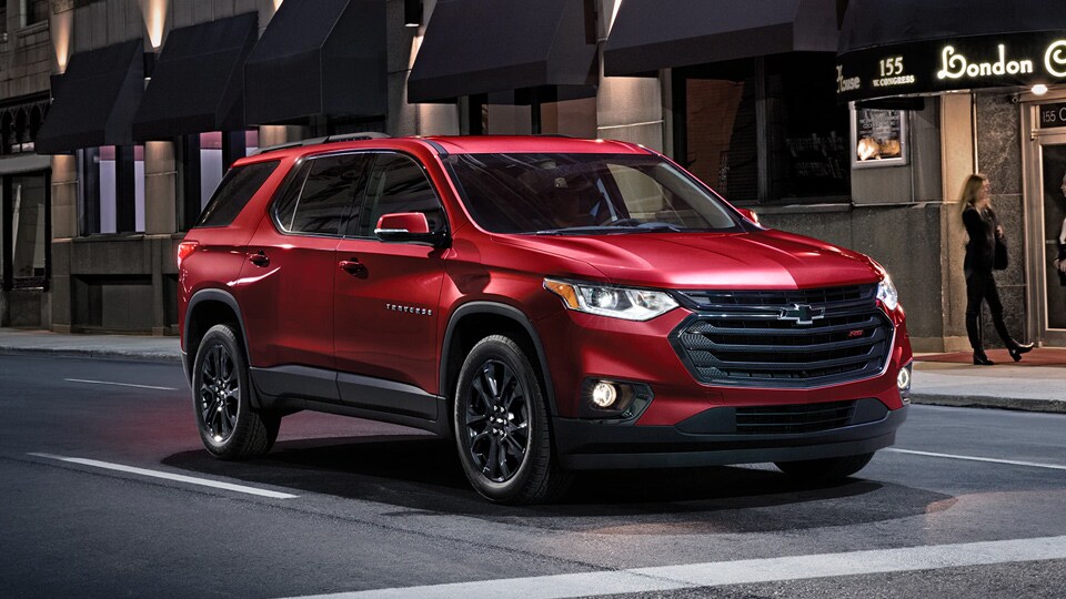 2020 Chevy Traverse Body Lines