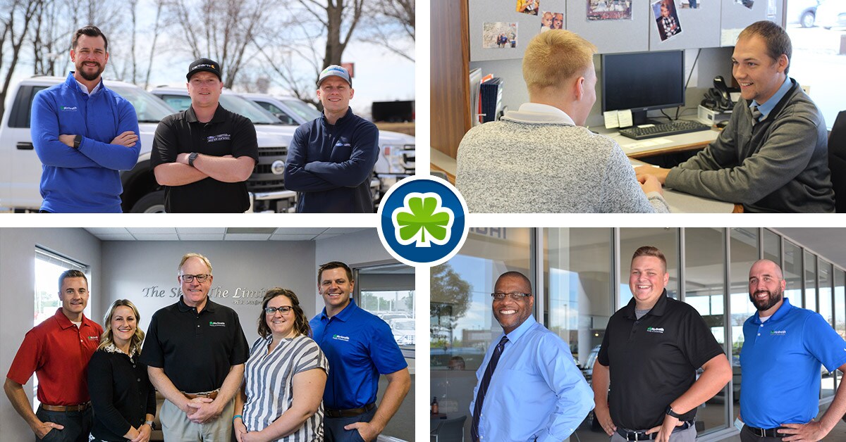 McGrath Ford Sales Staff posing