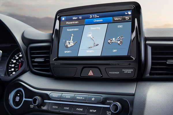 Veloster touchscreen