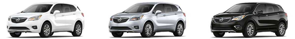 2019 Buick Envision Trim Level Lineup - Base - Preferred - Essence