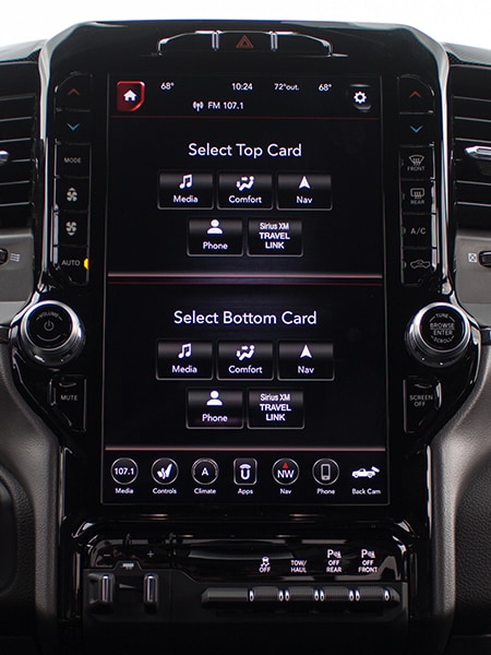 2019 Ram 2500 - 12 inch display