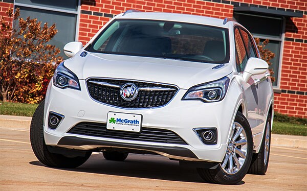 2019 White Buick Envision Exterior