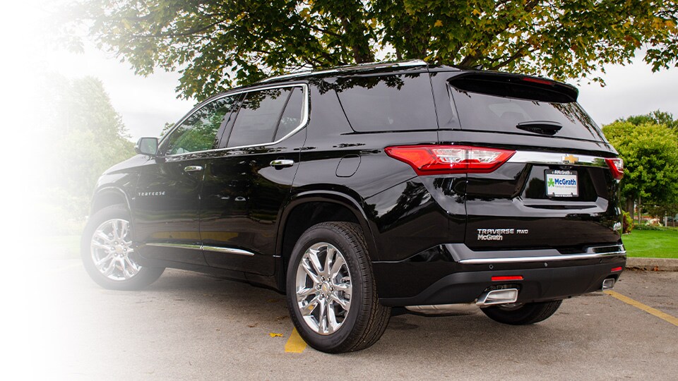 2020 Chevy Traverse Taillights and body lines
