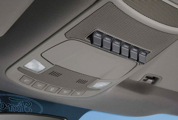 Upfitter switches in the F-250