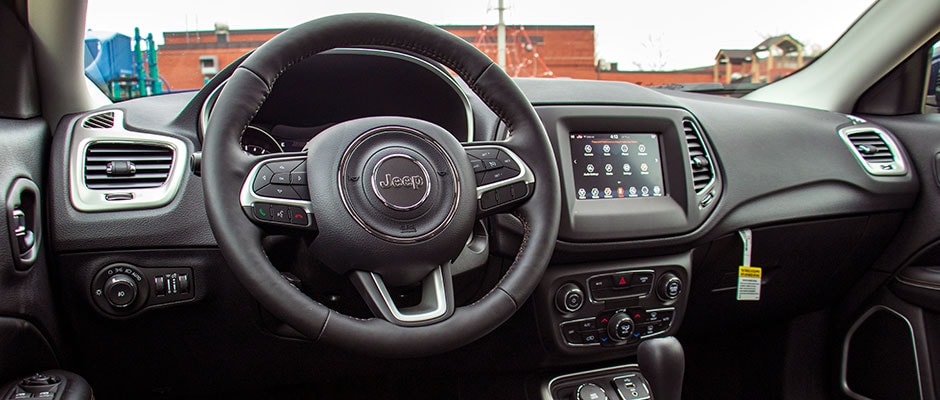 Inside the all new 2019 Jeep Compass