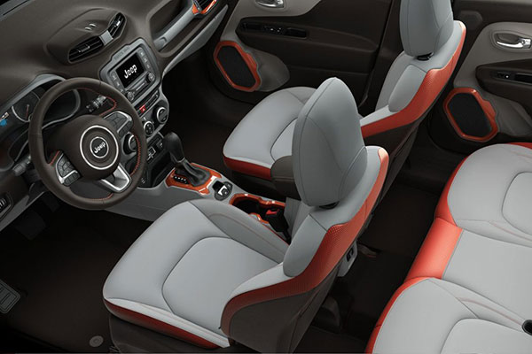 Jeep Renegade Interior seating