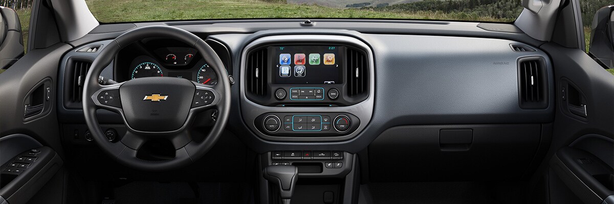 2020 Chevy Colorado leather interior