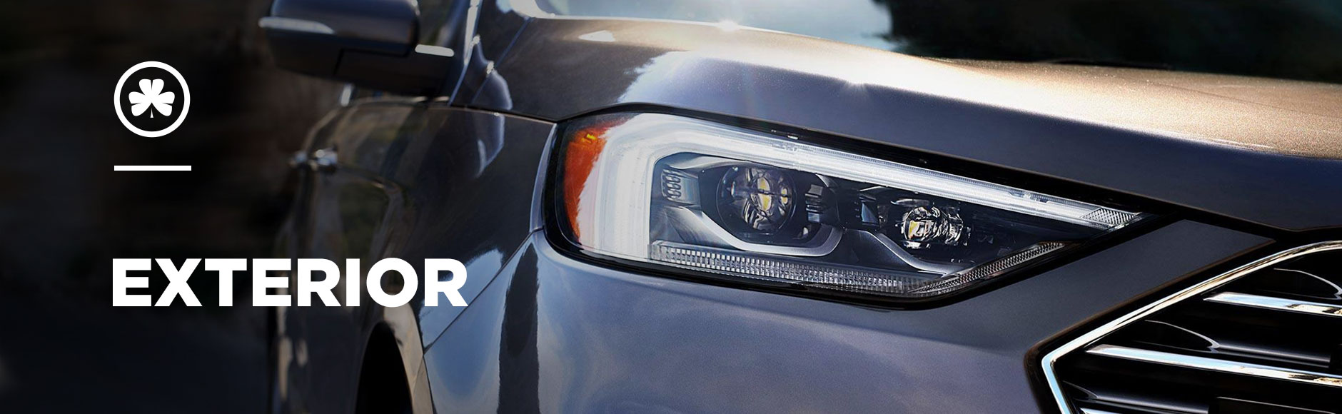 The 2019 Ford Edge Exterior redesign Ford Edge Exterior banner - front headlight