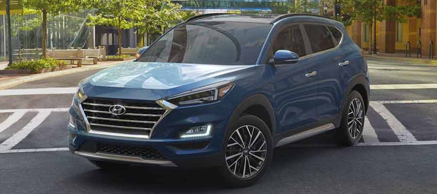 Aqua Blue 2019 Hyundai Tucson