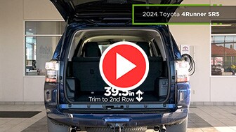 Toyota 4Runner SR5 Cargo Space Measurements