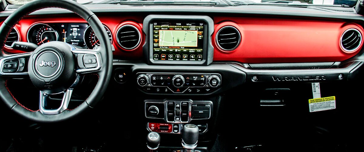 2021 Jeep Wrangler Front Interior
