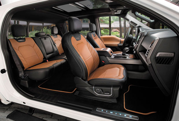 Interior Seating in the Ford F-150