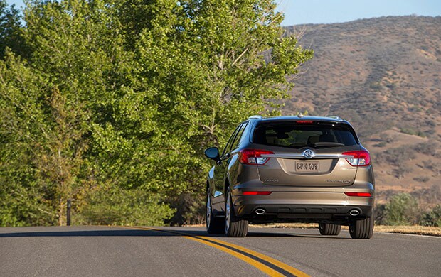Gray Buick Envision Back Angle