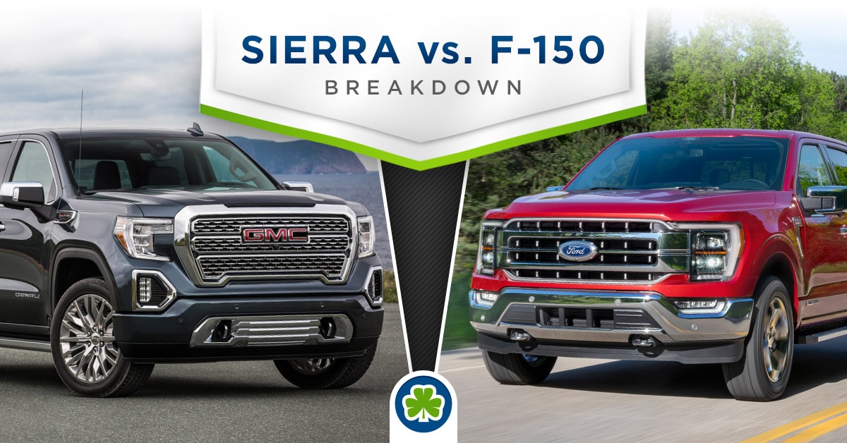 2020 GMC Sierra vs Ford F-150 for sale near Cedar Rapids