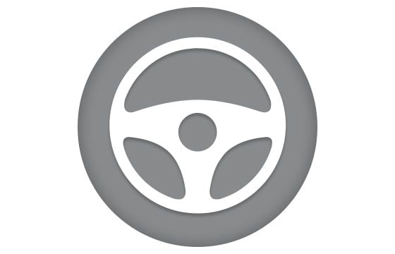 steering wheel icon