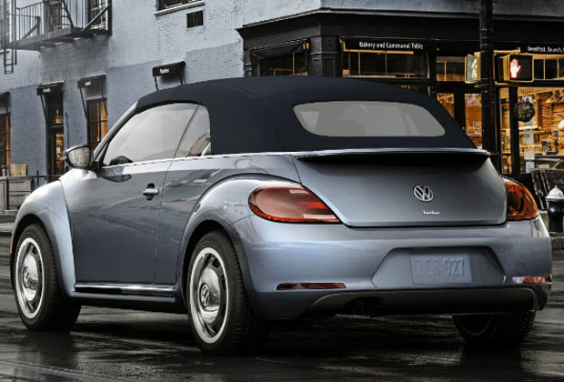 Rear Exterior design of the 2016 Beetle Convertible