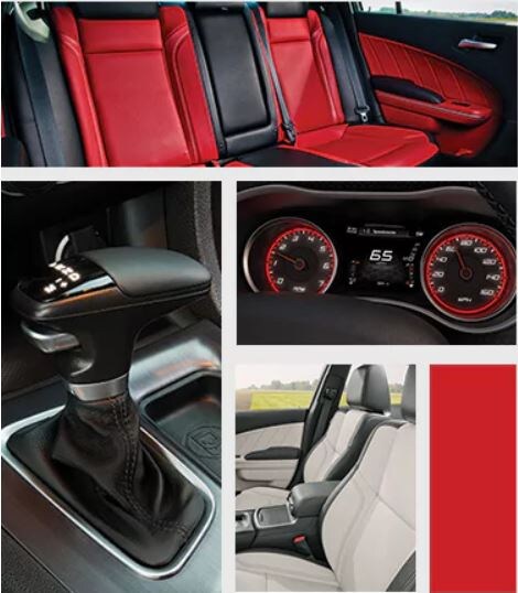2016 Dodge Charger Leather Interior and Features