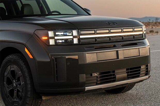 Santa Fe Headlights and Front Grill