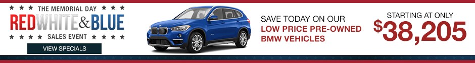 Pre-Owned Specials