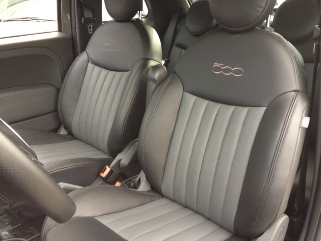 Here is another FIAT 500 Custom Leather Package installation by McKevitt 