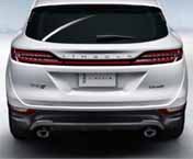 2015 Lincoln MKC Rear View
