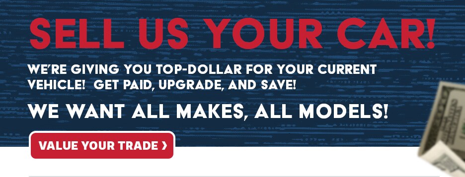 May Specials Sell us your car