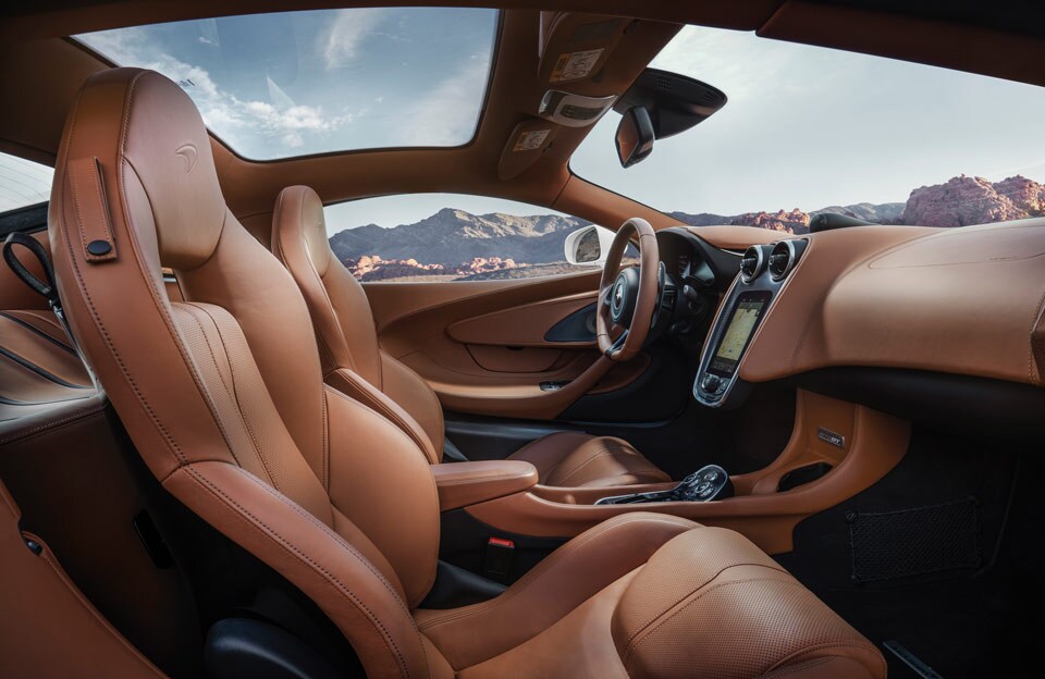 New McLaren 570GT Interior