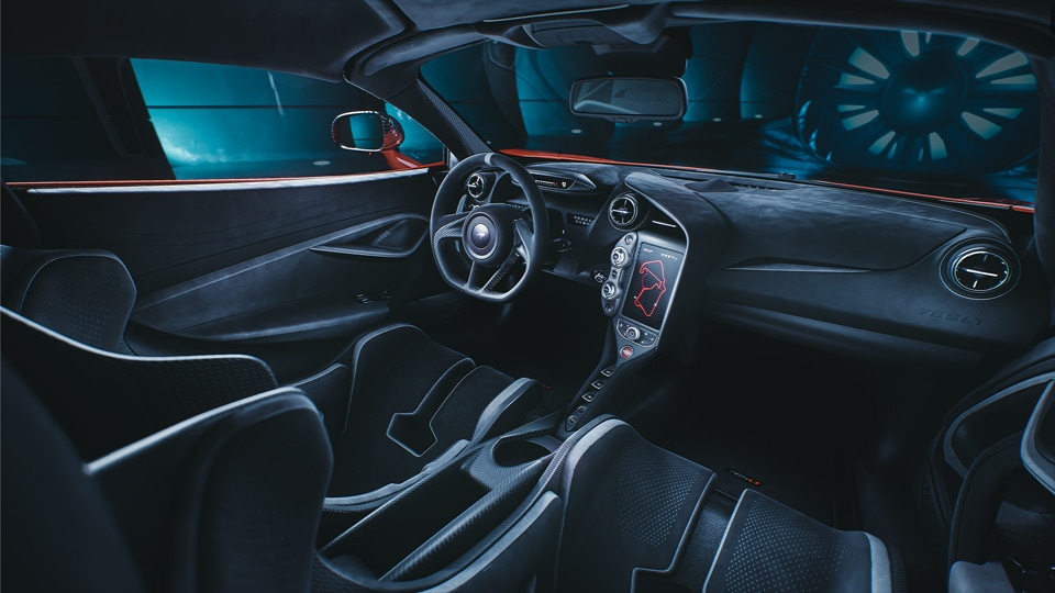 McLaren 765LT Interior Space