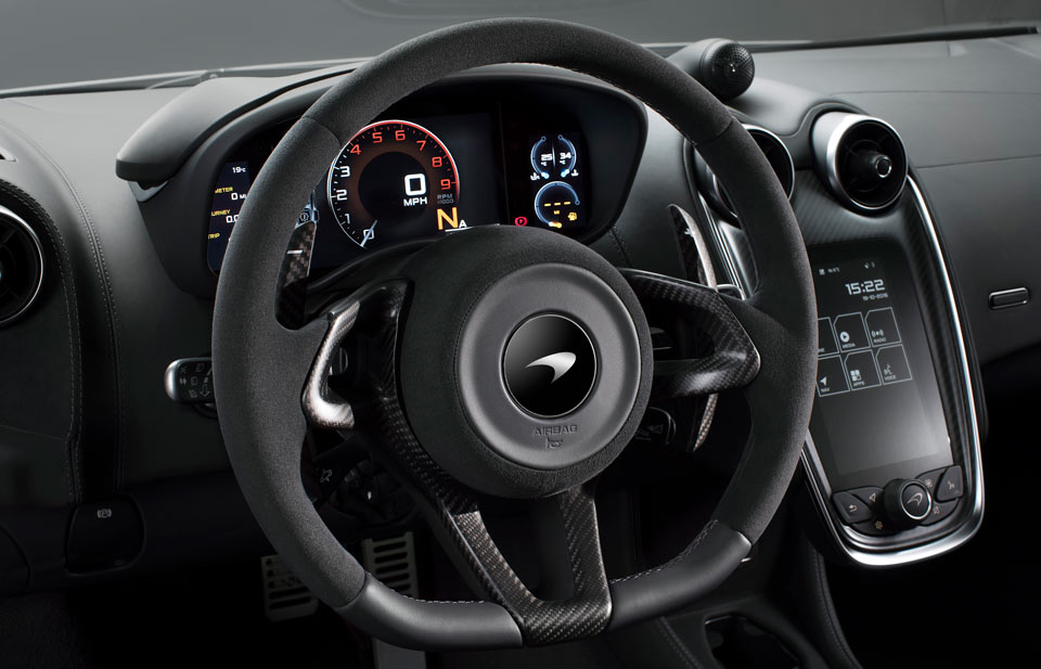 New McLaren 570S Interior