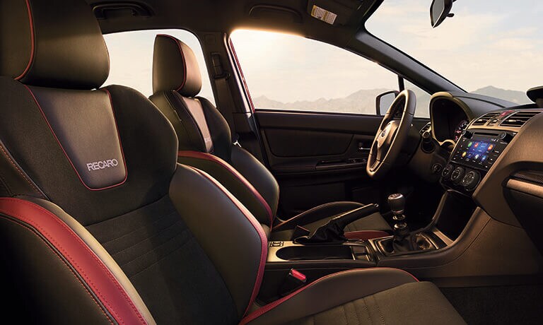 2021 Subaru WRX Interior front seats passenger's side