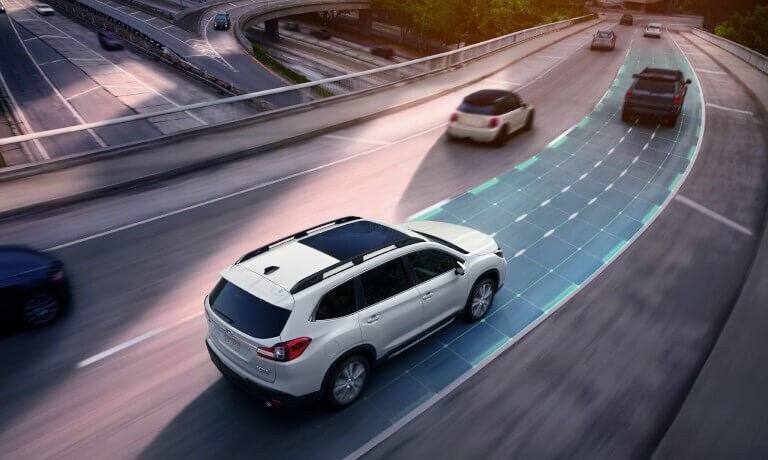 2021 Subaru Ascent forward Lane departure sensors