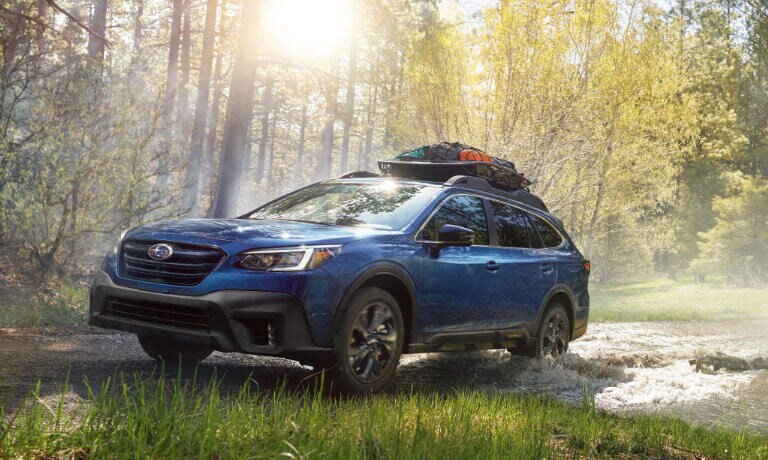 2021 Subaru Outback exterior swampy offroad