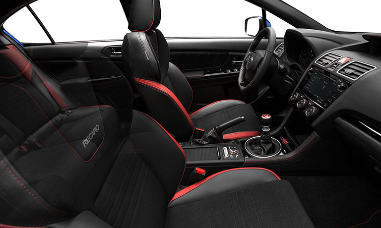 2020 Subaru WRX interior seating