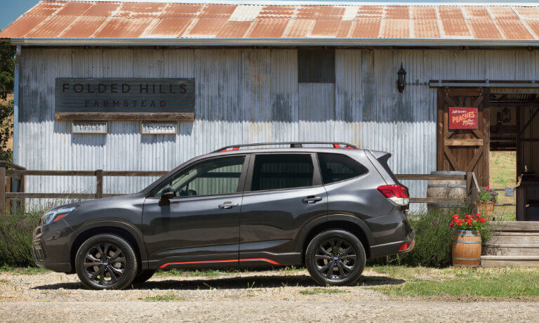 2021 Subaru Forester exterior outside farmers market