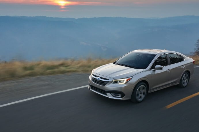 2021 Subaru Legacy in silver