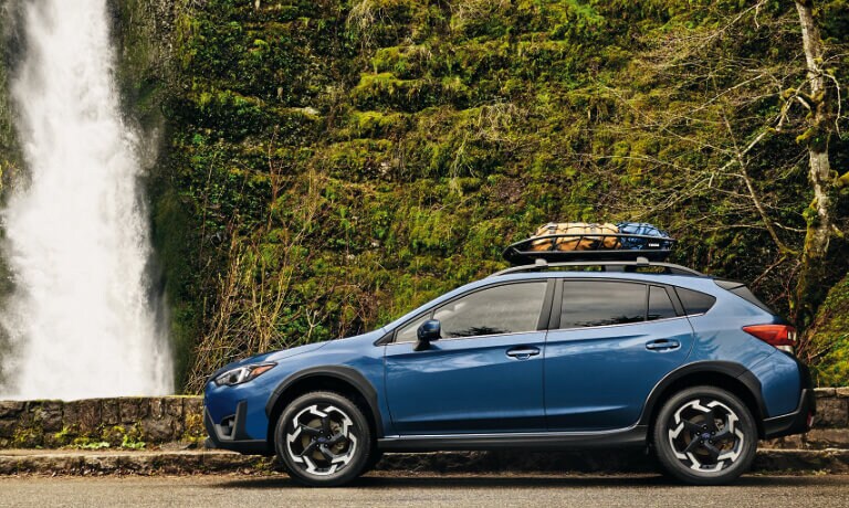 2022 Subaru Crosstrek Exterior Near Waterfall