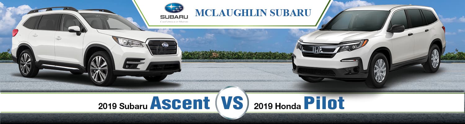 2019 Subaru Ascent vs Pilot
