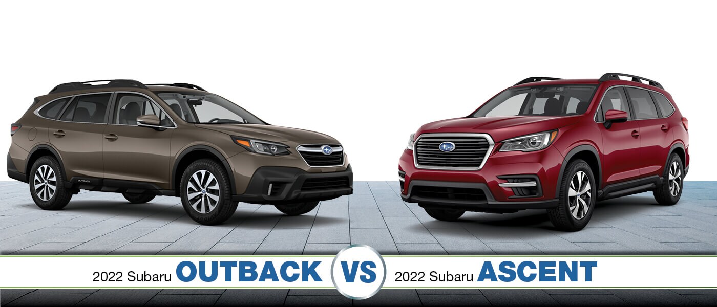 2022 Subaru Ascent vs. Subaru Outback