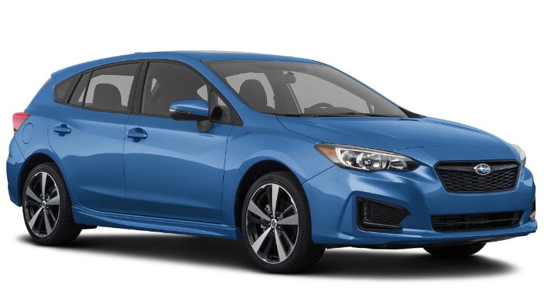 2020 Subaru Impreza Sport 5 door in light Blue