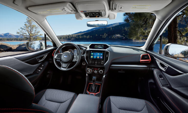 2021 Subaru Forester interior front seats