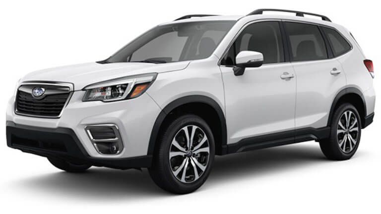 2020 Subaru Forester JellyBean Limited White
