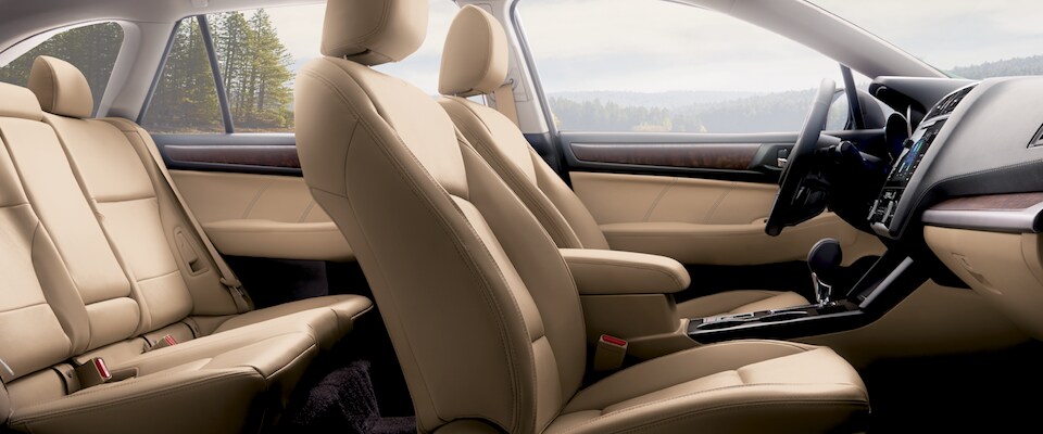 Interior Seating Arrangement of the 2019 Subaru Outback