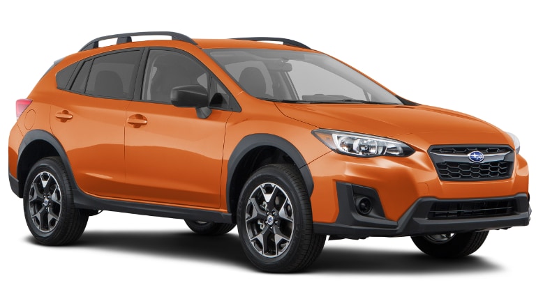 2019 Subaru Crosstreck in orange
