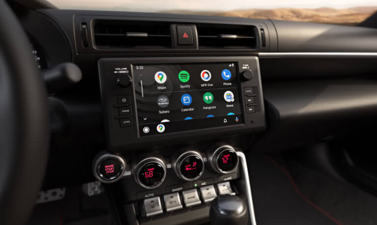 2025 Subaru BRZ Interior Infotainment System