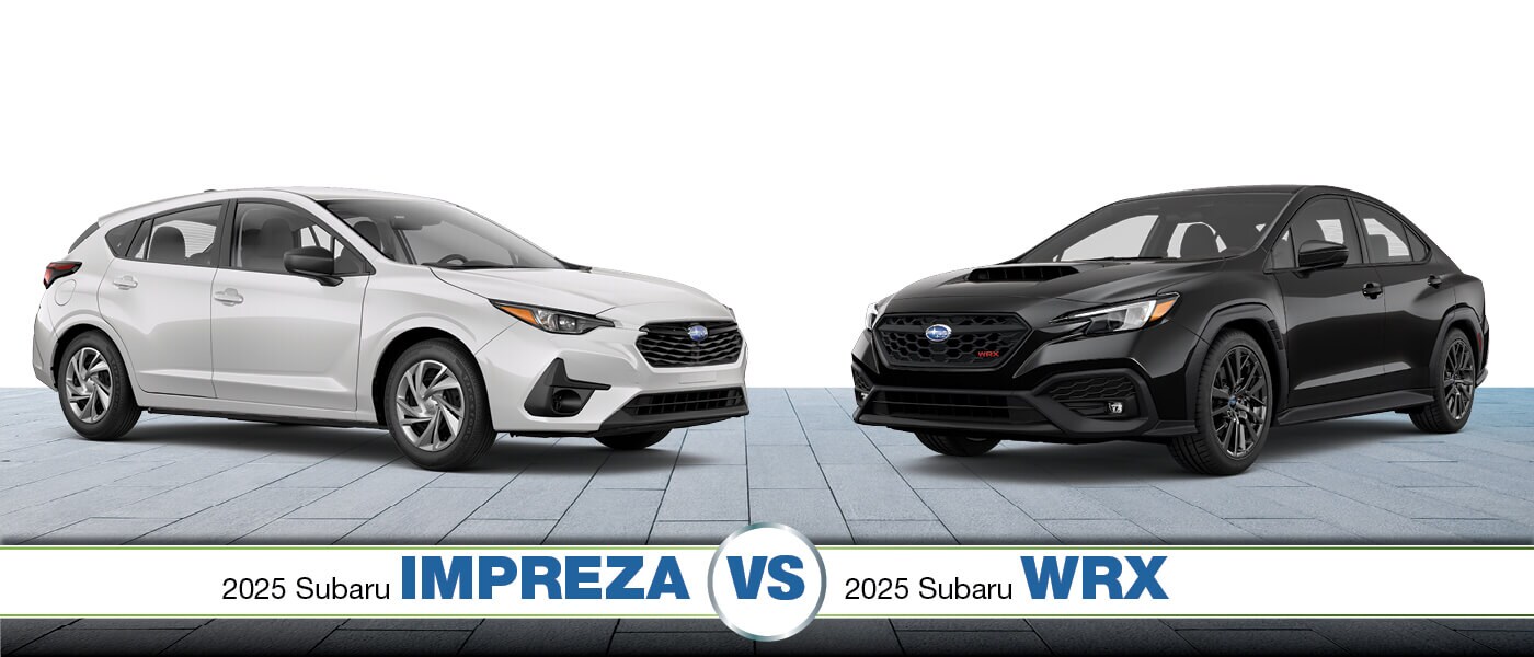 2025 Subaru Impreza vs. WRX