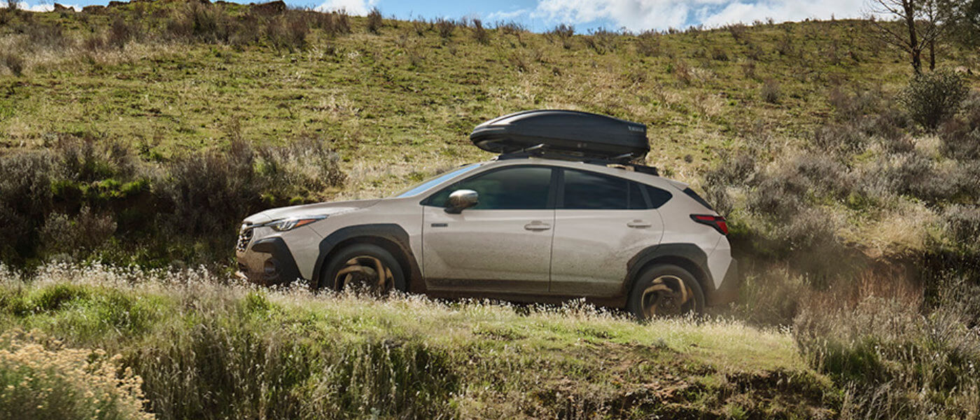 2026 Subaru Crosstrek Hybrid Exterior Dirt Trail On Hill