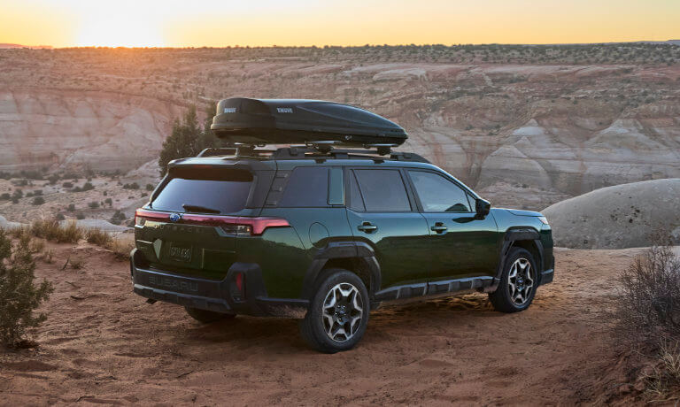 2026 Subaru Outback Exterior Parked On Canyon Edge