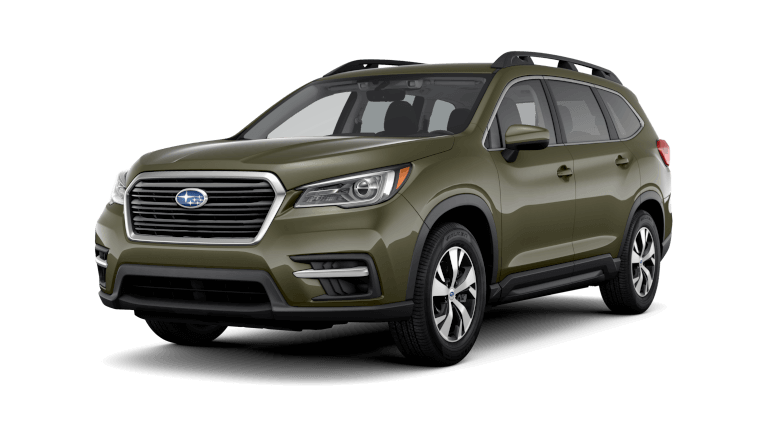 2022 Subaru Ascent Premium in autumn green metallic