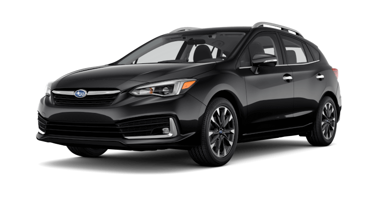 2022 Subaru Impreza Limited in crystal black silica