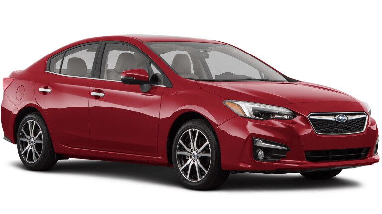 2020 Subaru Impreza Limited in Red